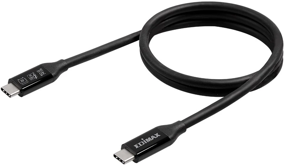 Edimax UC4 1 m 40 Gbit/s Juoda