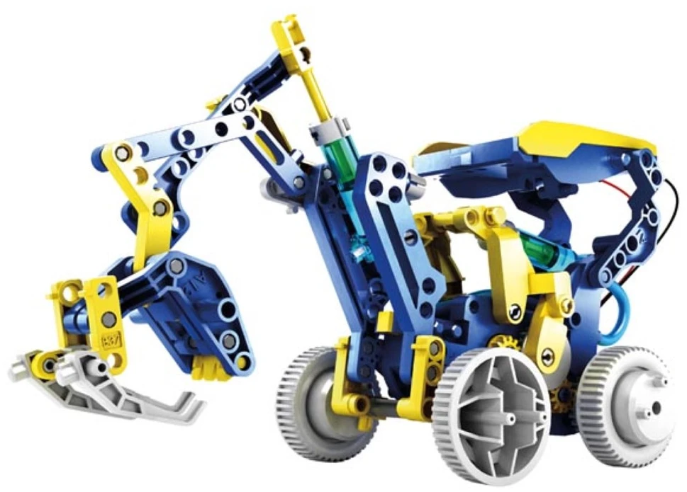 Velleman KSR17 - 12in1 robotų konstravimo rinkinys - maitinamas saulės energija