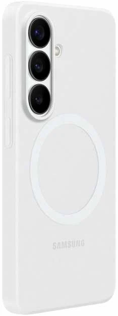 ES942CW silikoninis magnetinis dėklas Samsung Galaxy S26, baltas