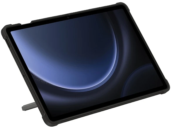 112803 Dėklas Samsung EF-RX610CBEGWW Tab S9 FE+ juodos spalvos Outdoor Cover