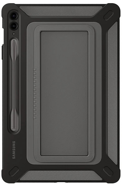 112803 Dėklas Samsung EF-RX610CBEGWW Tab S9 FE+ juodos spalvos Outdoor Cover