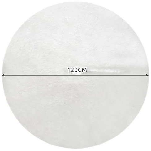 Baltas kilimėlis po eglute 120 cm Ruhhy 22227