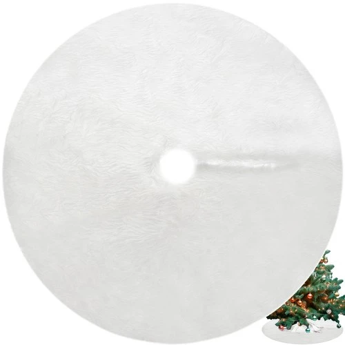 Baltas kilimėlis po eglute 120 cm Ruhhy 22227