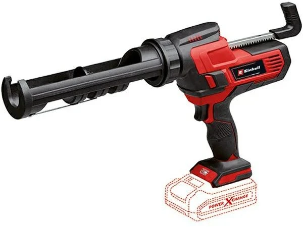 Įkraunamas silikoninis pistoletas EINHELL TE-SG 18/10 Li Solo, dozavimo jėga 2000 N, maks. talpa 31 | Einhell