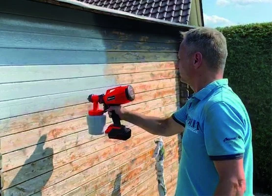 Einhell Akumuliatorinis dažymo pistoletas TC-SY 18/60 Li be akumuliatoriaus ir kroviklio