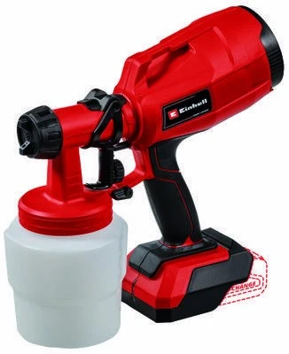 Einhell Akumuliatorinis dažymo pistoletas TC-SY 18/60 Li be akumuliatoriaus ir kroviklio