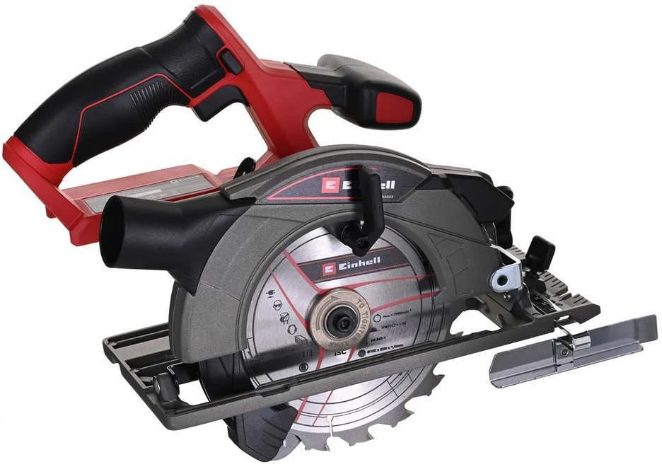 Einhell Akumuliatorinis diskinis pjūklas TE-CS 18/165-1 Li be akumuliatoriaus ir kroviklio