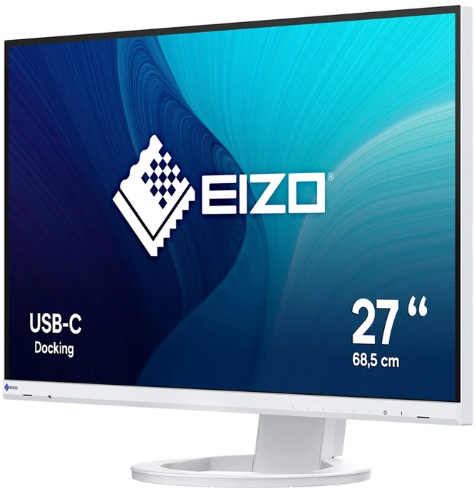 Monitorius EIZO FlexScan EV2720S-WT - IPS | 27" | QHD | sRGB 10bit | Pivot | Baltas