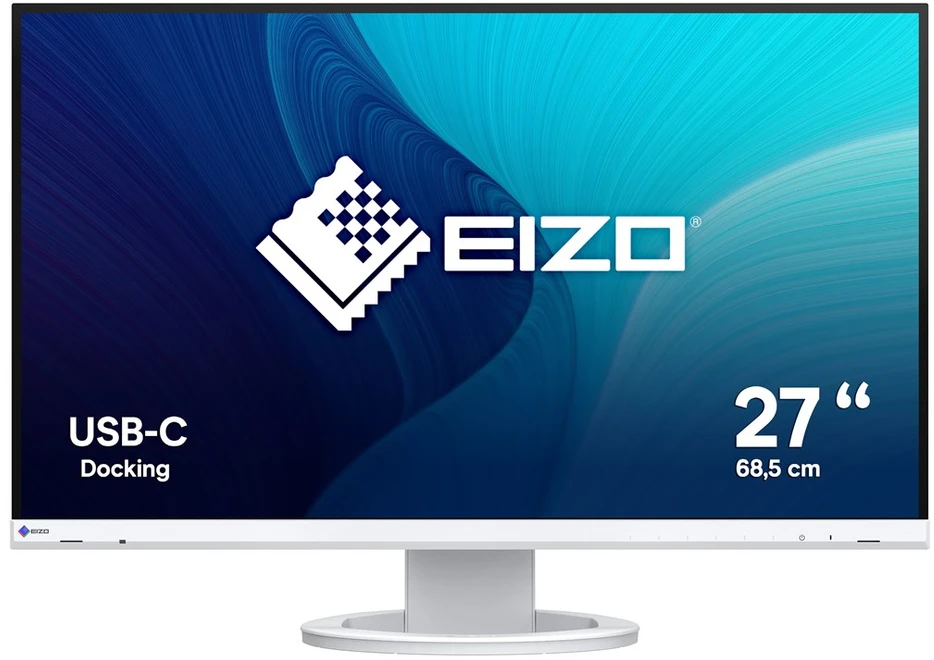 Monitorius EIZO FlexScan EV2720S-WT - IPS | 27" | QHD | sRGB 10bit | Pivot | Baltas