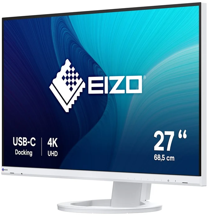 Monitorius EIZO FlexScan EV2740S-WT - IPS | 4K | USB-C PD 70W | 27"