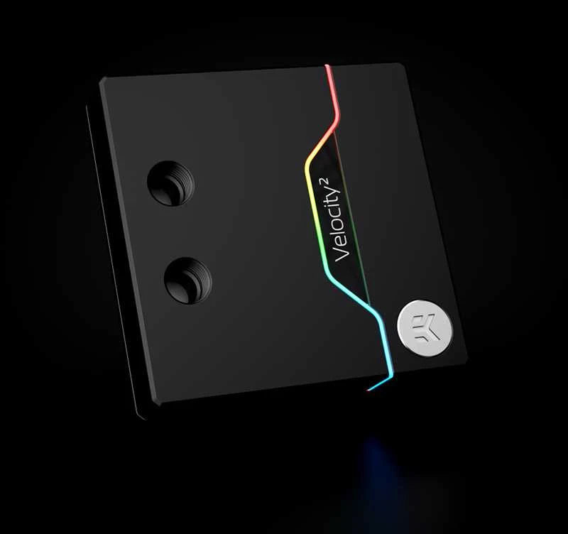 Ek Water Blocks Ek Vanduo Blocks EK Vanduo blokai EK-Quantum Velocity² D-RGB Ø 1700, nikelis + acetalis