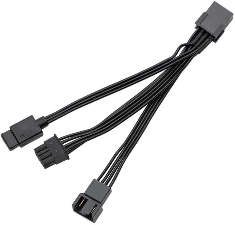 Ek Water Blocks „Ek Vanduo Blocks“ EK Vanduo Blocks EK-Loop OmniLink ventiliatoriaus D-RGB signalo skirstytuvas