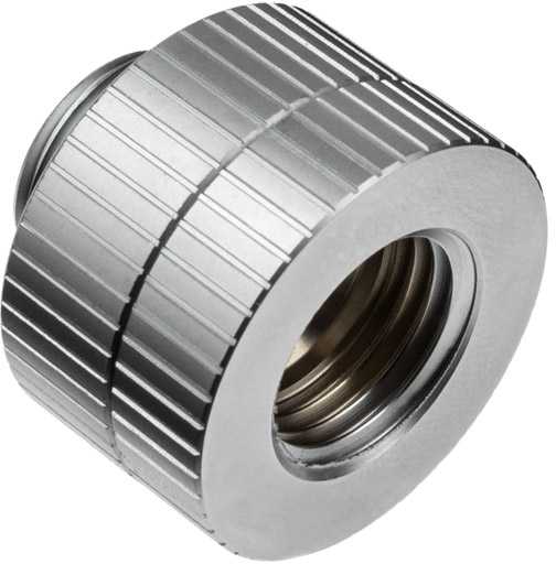 Ek Water Blocks „Ek Vanduo Blocks EK Vanduo Blocks EK-Quantum Torque G1/4“ colio prailginimo tiesus jungiamasis elementas, išorinis, 14 colių – pasukamas, matinio titano spalvos