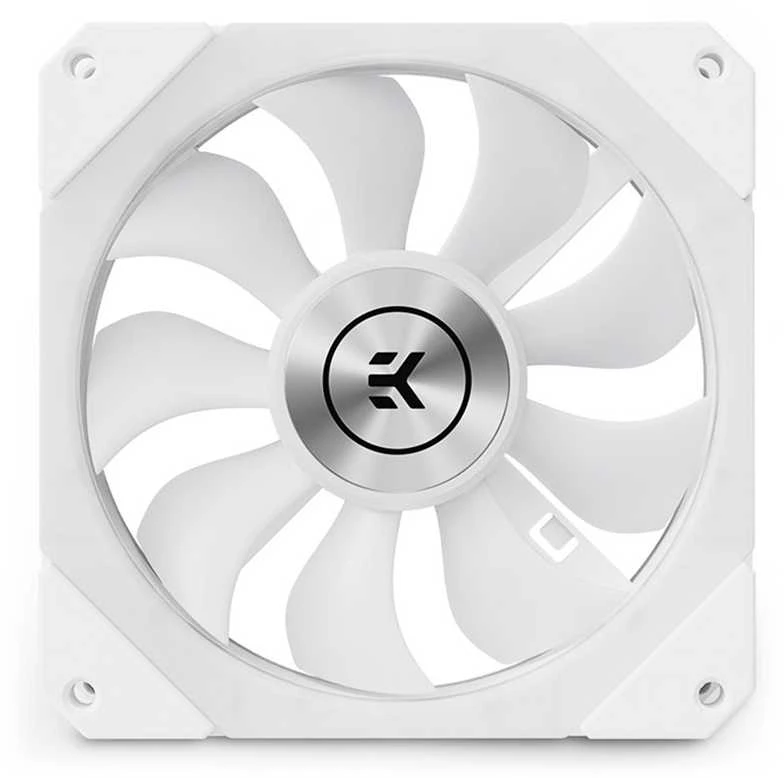 Ek Water Blocks Ek Vanduo Blocks EK Vanduo Blocks EK-Quantum Impulse 120 D-RGB PWM korpuso ventiliatorius – 120mm, baltos spalvos