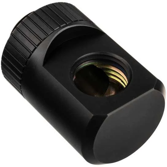 Ek Water Blocks Ek Vanduo Blocks EK Vanduo Blocks EK-Torque Adapteris 90 Degree G1/4 inch Male to G1/4 inch Female – Rotatable, Juodas