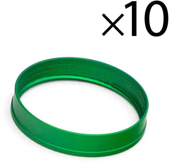 Ek Water Blocks Ek Vanduo Blocks EK Vanduo Blocks EK-Torque HDC 12 Colour Ring – 10 Pack, žalias