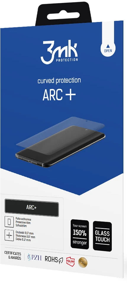 3MK plėvelė ARC+ Xiaomi Redmi Note 12 5GFullscreen plėvelė