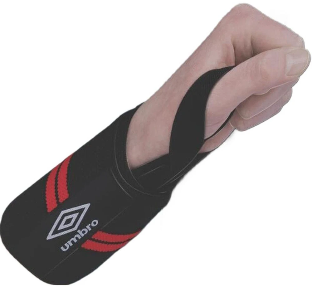 Umbro elastinga riešo juosta, 2 vnt, raudona