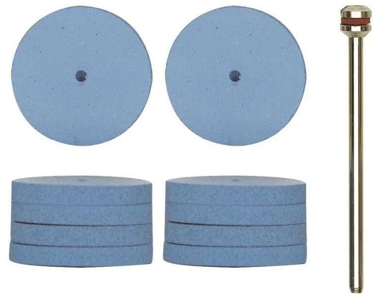 Elastiniai poliravimo diskeliai Ø22mm(10vnt.)PROXXON