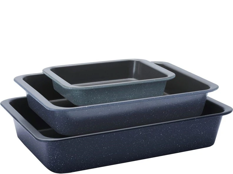 Electrolux E9OOECTS Easy2Clean Rectangular 3-Pan Set