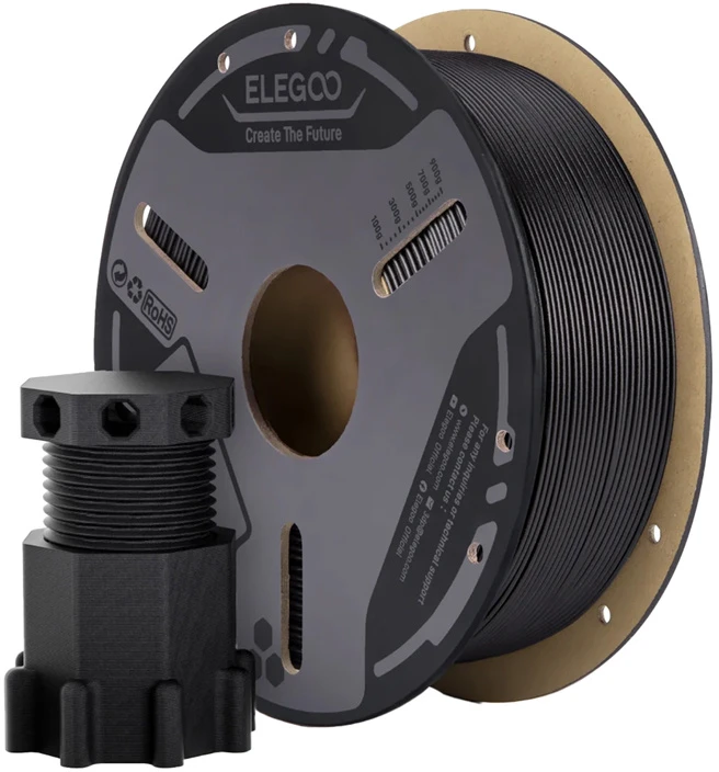 ELEGOO PETG-CF filamentas (juodas) 500g