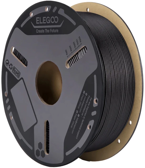 ELEGOO PETG-CF filamentas (juodas) 500g