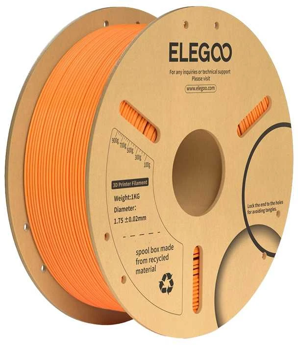 ELEGOO PLA+ Filament oranžinė