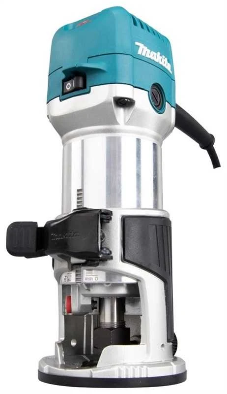 Makita RT0702CJ Freza 710W 6- 8mm, 10.000 - 30.000 r/min 1,8kg,, MAKPACK