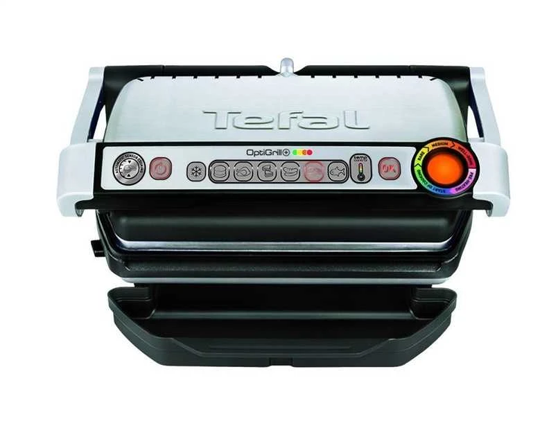 Elektrinė kepsninė Tefal OptiGrill+ + Vaflių plokščių rinkinys GC716D12