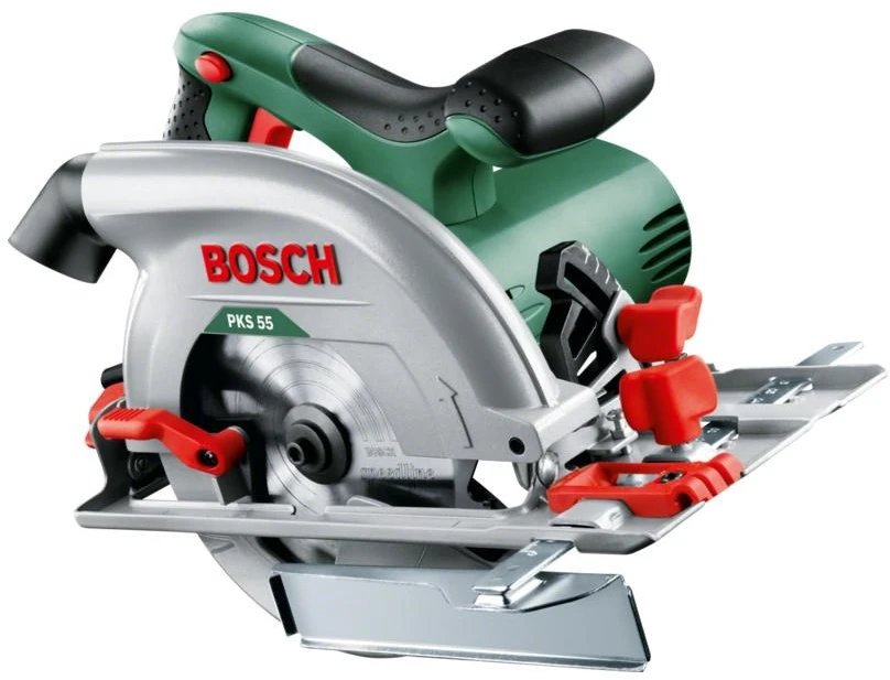 Diskinis pjūklas Bosch PKS 55 1200 W, 160 mm