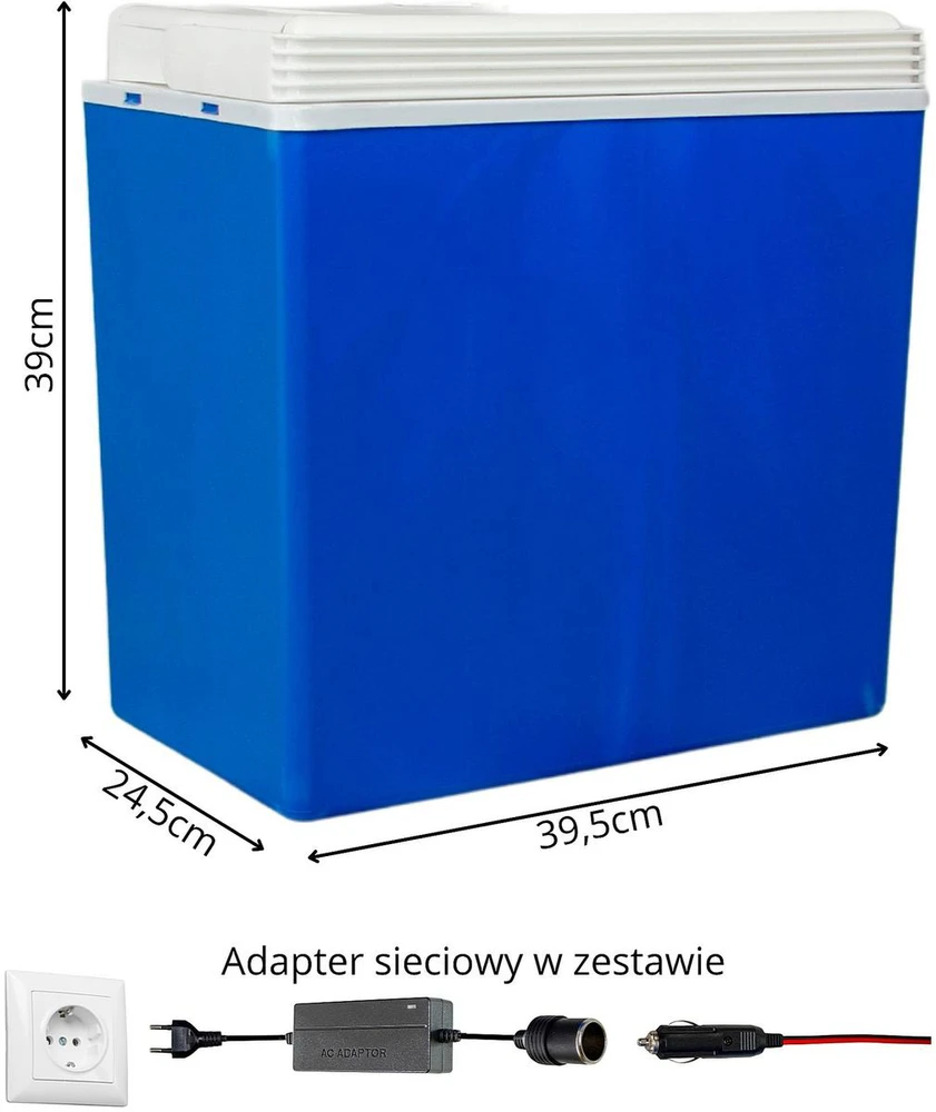 Redcliffs Elektrinė turistinė šaldytuvė 24L 12/230V