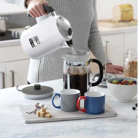 Kenwood Virdulys ZJX650WH Standartinis, Metalinis, Baltas, 2200 W, 360° sukamasis pagrindas, 1 L