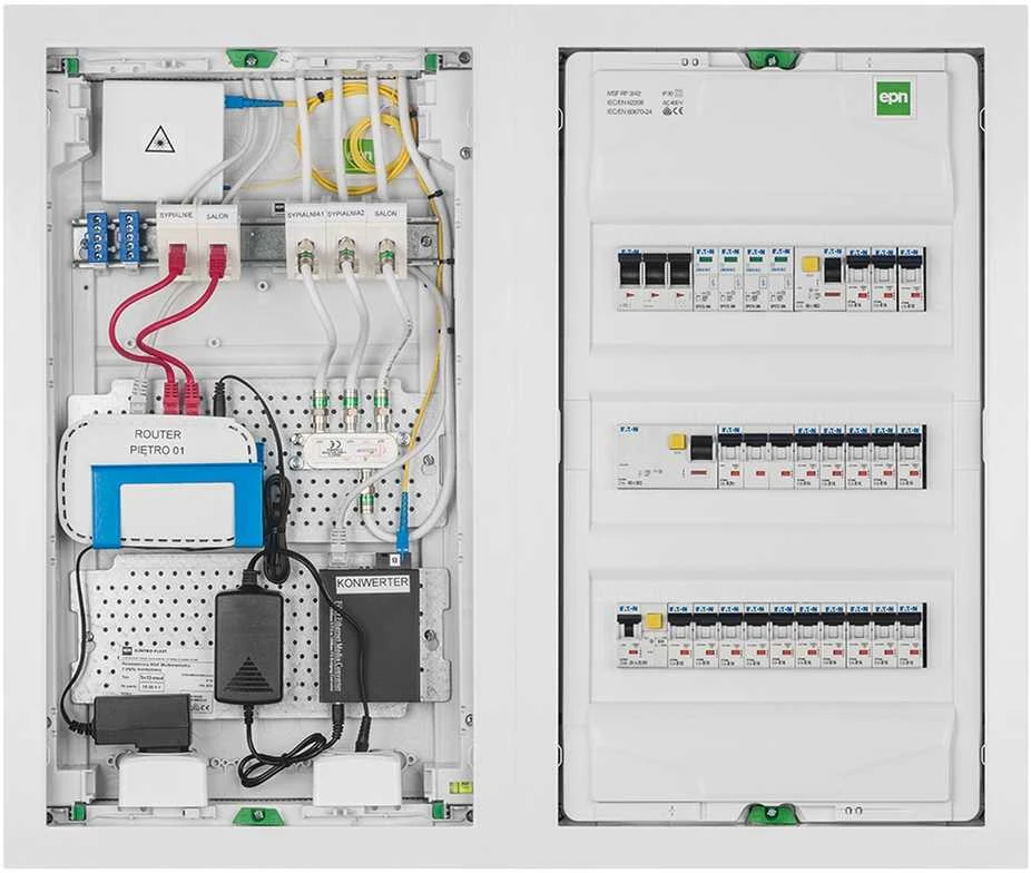 Elektro Plast SKYDAS MODULINIS MSF MEDIA 3X12 POTINK