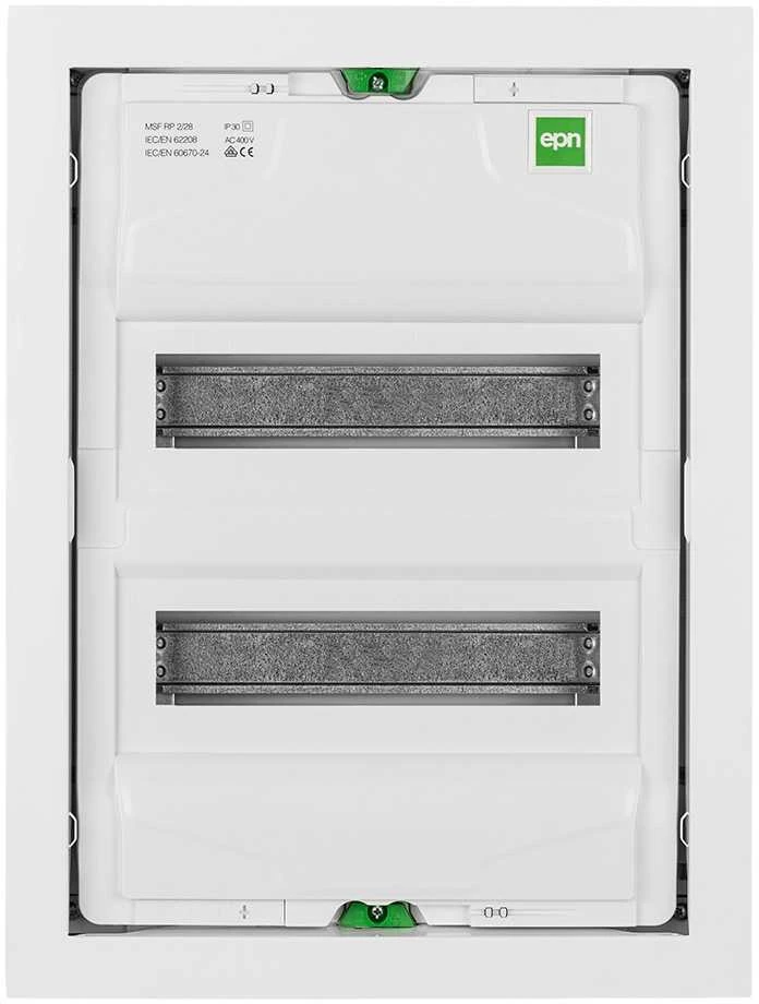 SKIRSTIKLIS VIRŠ TINKO 24-MODULINIS MSF-2X12/NT/W/EPN Elektro-Plast