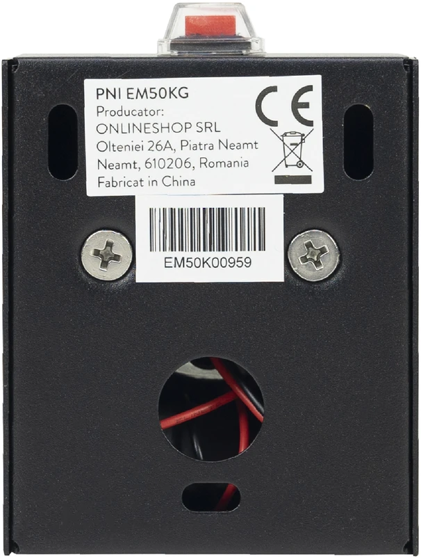 Elektromagnetas durims prilaikyti PNI EM50KG Fail safe, montuojamas ant sienos, 12/24V, laikymo jėga 50 kg