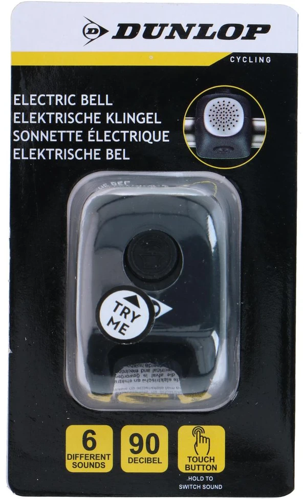 ELEKTRONINIS DVIRAČIO SKAMBUTIS 6 GARSŲ 90dB DUNLOP 255279