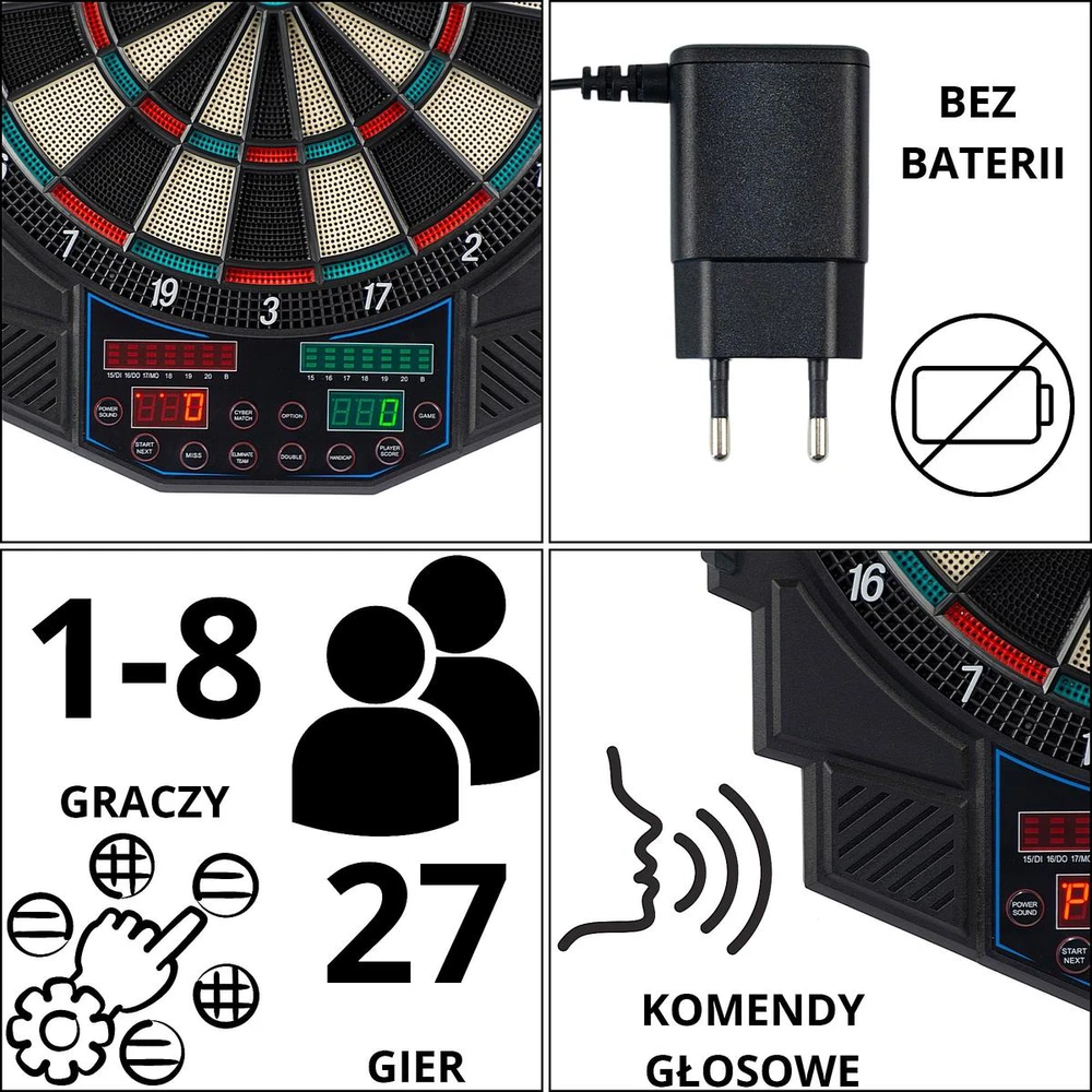 Enero Pro Elektroninė dartų lenta su LED ekranais