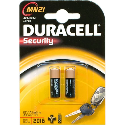Elementai DURACELL MN21/A23, 12V, 2 vnt.