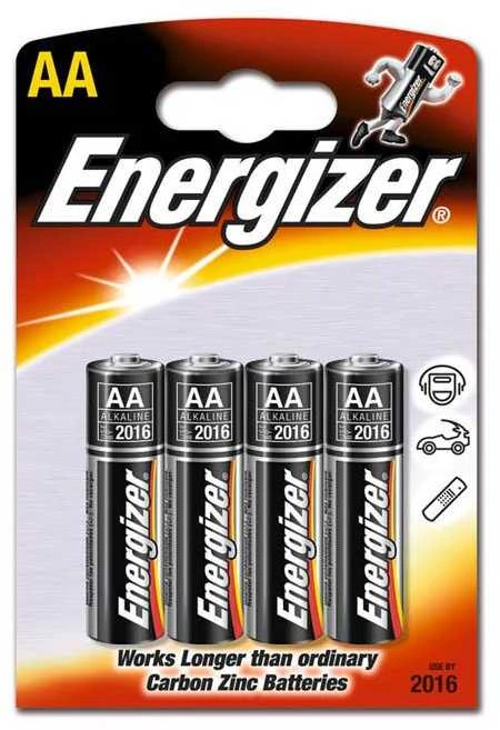 Energizer AP Alkaline Power 410850 baterija AA LR6 4 vnt.