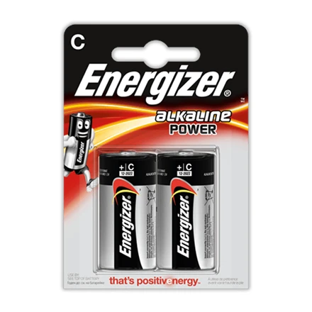Elementai Energizer, C/LR14, 1.5V, 2 vnt