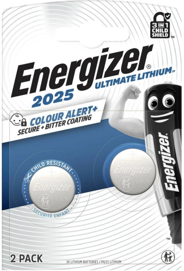 Energizer LICHIO BATERIJOS BAT-CR2025-LIČIO*P2 ENERGIZACIJA