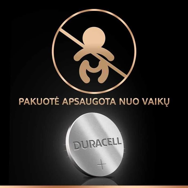 Baterijos DURACELL 2450, 1vnt