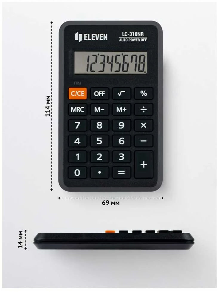 Eleven LC-310NR pocket skaičiuotuvas