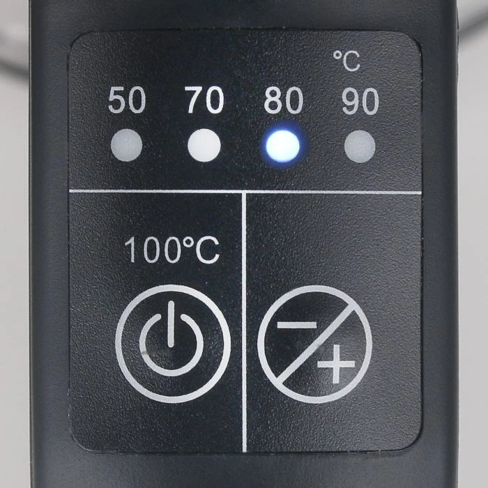 EMO Emerio WK-122730 elektrinis virdulys 1,7 L 2200 W Juoda, Sidabras, Permatomas