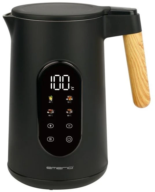 EMO Emerio WK-132230 elektrinis virdulys 1,7 L 2200 W Juoda