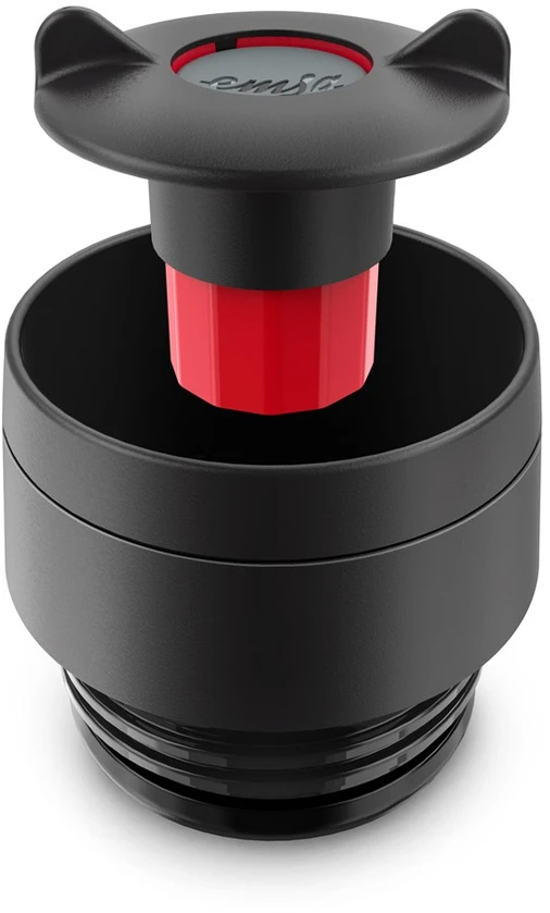EMSA Travel Mug Classic N2020200 kelioninis puodelis 360 ml Juoda, Nerūdijančiojo plieno Nerūdijančiojo plieno