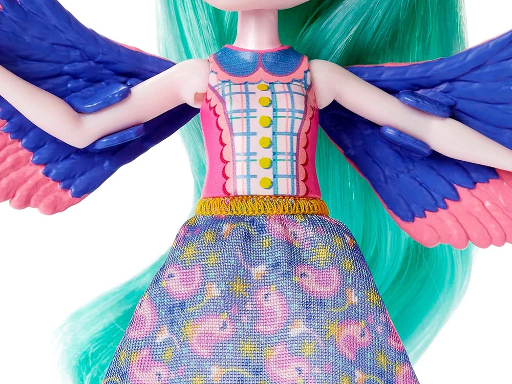 Mattel „Enchantimals“ herojų paukščių kikilių šeima