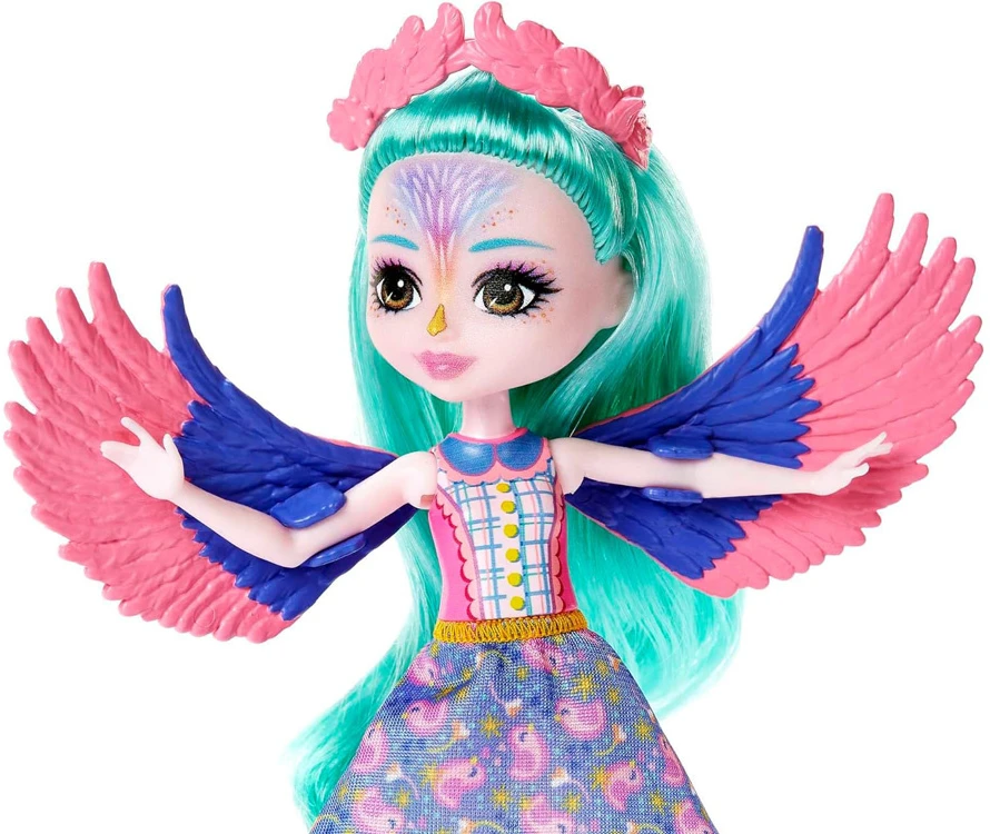 Mattel „Enchantimals“ herojų paukščių kikilių šeima