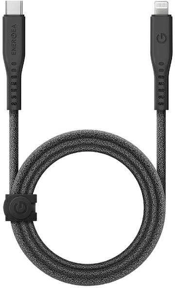 ENERGEA Flow USB-C į Lightning C94 MFI Kabelis 1.5m juodos spalvos 60W 3A PD Fast Charge