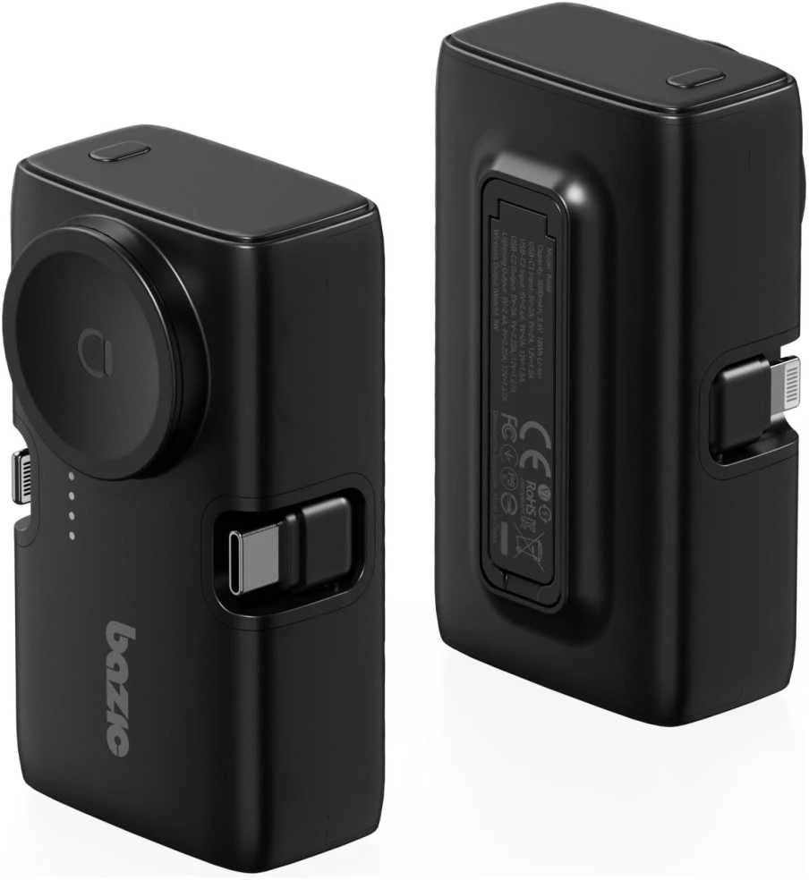 Energea PowerBank 3in1 Bazic Koda 5000mAh PD20W USB-C/Lightning juodos spalvos